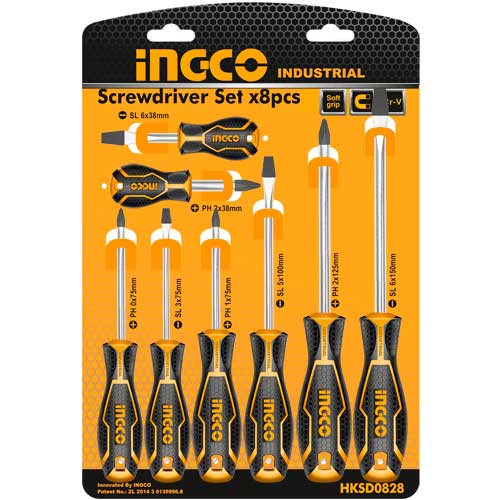 8 Pcs screwdriver set HKSD0828