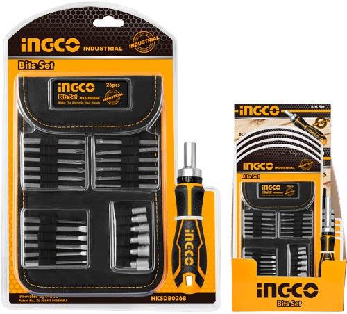 26 Pcs screwdriver bit set HKSDB0268