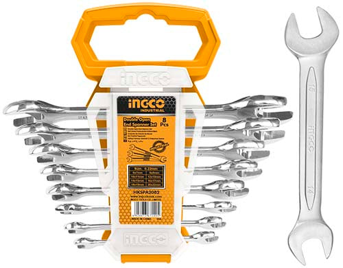 8Pcs Double open end spanner set HKSPA2088