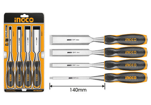 4 Pcs wood chisel set HKTWC0401