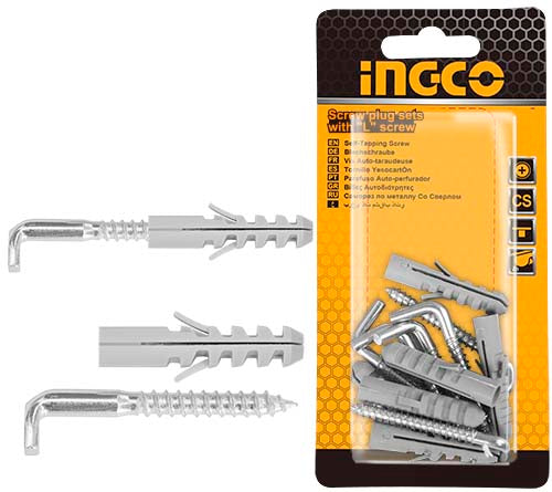 Screw plug sets with 