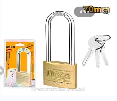 Long Brass Padlock – INGCO DBPL0702L